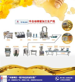 半自动蜂蜜灌装线 南洋食品机械设备厂的技术与咨询